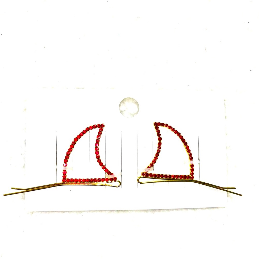 Devil Horn Bobby Pin Set